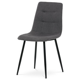 Jídelní židle Autronic šedá Látka DCL-974 GREY2
