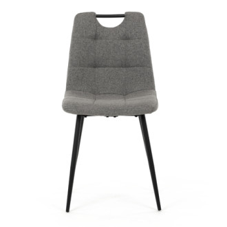 Jídelní židle Autronic šedá Látka DCL-V2017 GREY2