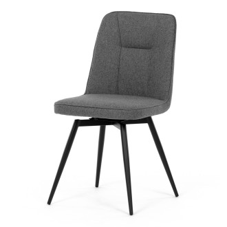 Jídelní židle Autronic šedá Látka DCL-V2052 GREY2