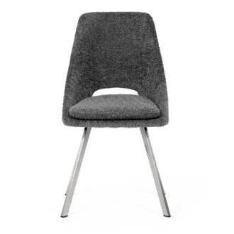 Jídelní židle Autronic šedá Látka DCL-W1174 GREY2