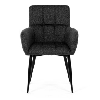 Jídelní židle Autronic šedá Látka DCH-P3146 GREY2