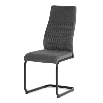 Jídelní židle Autronic šedá Látka DCL-X7018 GREY2