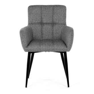 Jídelní židle Autronic šedá Látka DCH-P3146 SIL2