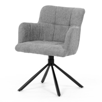 Jídelní židle Autronic šedá Látka DCH-T1122 GREY2