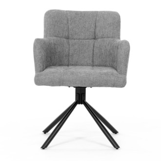Jídelní židle Autronic šedá Látka DCH-T1122 GREY2