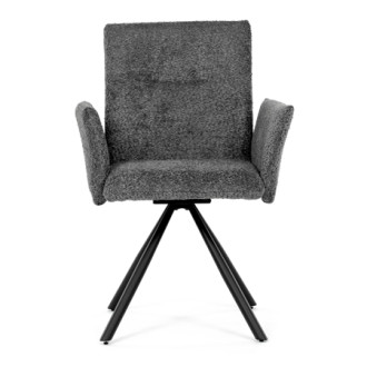 Jídelní židle Autronic šedá Látka DCH-W1117 GREY2