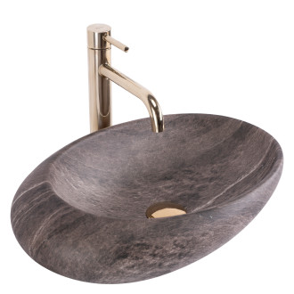 REA Umyvadlo na desku Roxy A Stone D.Grey REA-U6649