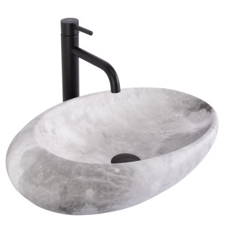 REA Umyvadlo na desku Roxy C Stone L.Grey REA-U6651