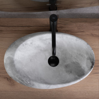 REA Umyvadlo na desku Roxy C Stone L.Grey REA-U6651