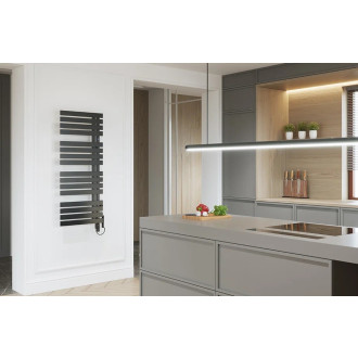 radiátor POP STAR 500 x 1190 mm, C31 black mat RADPOP501231