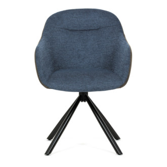 Jídelní židle Autronic modrá Látka DCH-Y1143 BLUE2