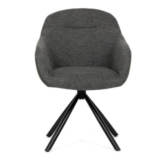 Jídelní židle Autronic šedá Látka DCH-Y1143 GREY2