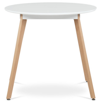 Jídelní stůl Autronic 80x74 cm mat DT-316 WT