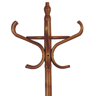 Věšák Autronic 185 cm hnědý Masiv F-2059 OAK