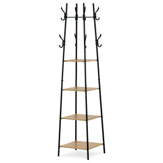 Věšák Autronic 170 cm přírodní MDF GD-170 OAK
