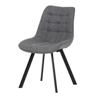 Jídelní židle Autronic šedá Látka HC-465 GREY2