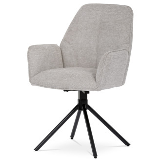 Jídelní židle Autronic béžová Látka HC-522 CRM2
