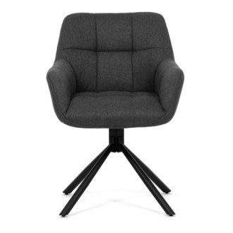 Jídelní židle Autronic šedá Látka HC-532 GREY2