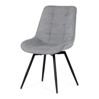Jídelní židle Autronic šedá Látka HC-T1130 GREY2