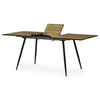 Jídelní stůl Autronic 140x75 cm hnědý MDF mat HT-921 OAK