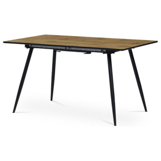 Jídelní stůl Autronic 140x75 cm hnědý MDF mat HT-921 OAK