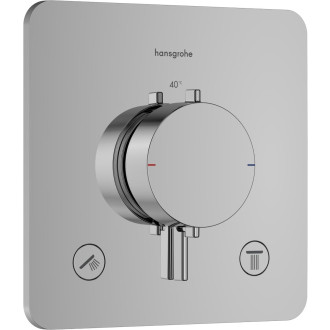 Sprchová a vanová baterie Hansgrohe Ecostat Comfort Q bez podomítkového tělesa chrom 33713000