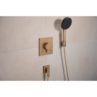 Ruční sprcha Hansgrohe Raindance Alive Select S kartáčovaný bronz 24511140