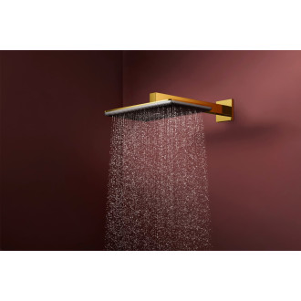 Hlavová sprcha Hansgrohe Raindance Alive Q na strop nebo na stěnu leštěný vzhled zlata 24530990