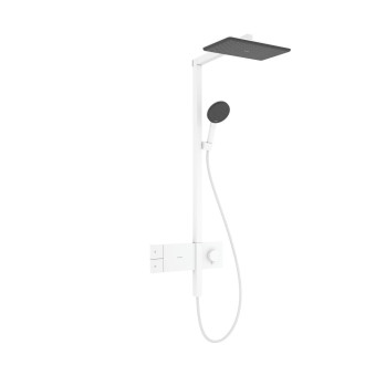 Sprchový systém Hansgrohe Raindance Alive Q s termostatickou baterií matná bílá 24580700