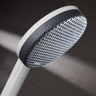 Sprchový systém Hansgrohe Raindance Alive S s termostatickou baterií matná bílá 24582700