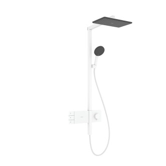 Sprchový systém Hansgrohe Raindance Alive Q s termostatickou baterií matná bílá 24590700