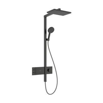 Sprchový systém Hansgrohe Raindance Alive Q s termostatickou baterií kartáčovaný černý chrom 24591340