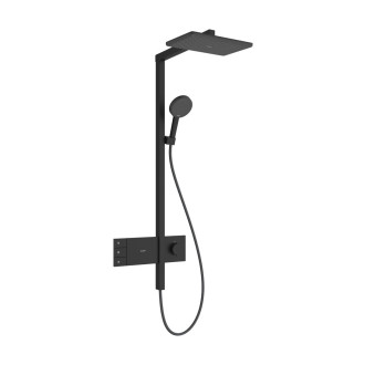 Sprchový systém Hansgrohe Raindance Alive Q s termostatickou baterií matná černá 24591670