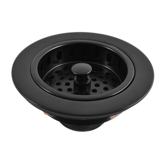 Výpusť dřezová 6/4", Černá - matná MD0819CMAT, RAV Slezák