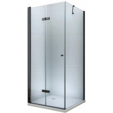 Mexen Lima skládací sprchový kout 80 x 110 cm, transparentní, černá - 856-080-110-70-00