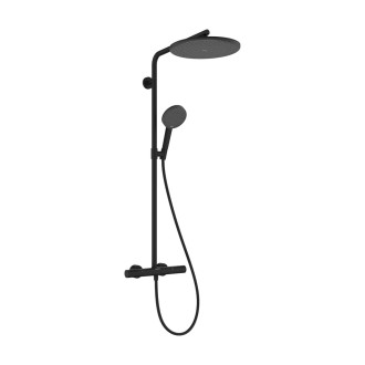 Sprchový systém Hansgrohe Raindance Alive S Puro s termostatickou baterií matná černá 24593670
