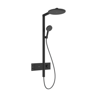 Sprchový systém Hansgrohe Raindance Alive S s termostatickou baterií matná černá 24596670