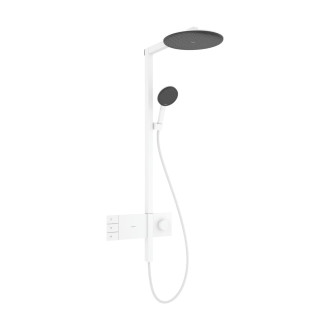Sprchový systém Hansgrohe Raindance Alive S s termostatickou baterií matná bílá 24596700