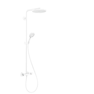 Sprchový systém Hansgrohe Raindance S s termostatickou baterií matná bílá 28823700