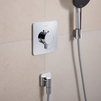 Podomítkový vývod Hansgrohe FixFit Fine Q se zpětným ventilem chrom 28884000
