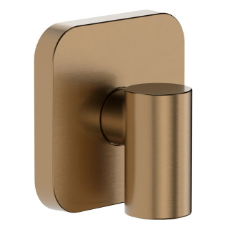 Podomítkový vývod Hansgrohe FixFit Fine Q se zpětným ventilem kartáčovaný bronz 28884140