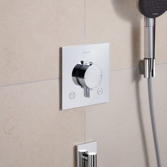 Sprchová a vanová baterie Hansgrohe Ecostat Comfort E bez podomítkového tělesa chrom 33711000