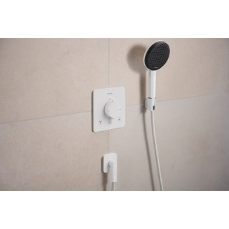 Sprchová a vanová baterie Hansgrohe Ecostat Comfort Q bez podomítkového tělesa matná bílá 33713700