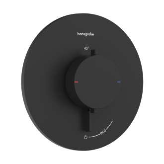 Sprchová baterie Hansgrohe Ecostat Comfort S bez podomítkového tělesa matná černá 33714670