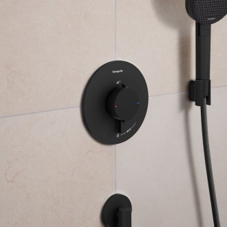 Sprchová baterie Hansgrohe Ecostat Comfort S bez podomítkového tělesa matná černá 33714670