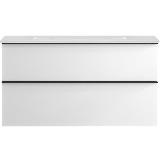 CERANO - Koupelnová skříňka pod umyvadlo Velora - bílá matná - 100x49,8x46 cm