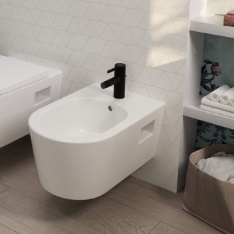 Bidetová baterie Hansgrohe Zesis S s výpustí matná černá 74201670