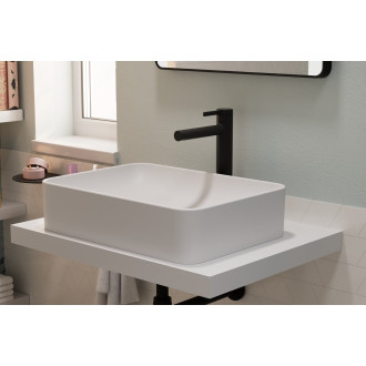 Vysoká umyvadlová baterie Hansgrohe Zesis S s výpustí matná černá 74730670