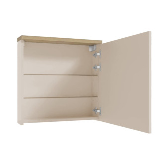 Koupelnová skříňka Naturel Stilla 60x60x15 cm kašmír mat STILLAEK06016