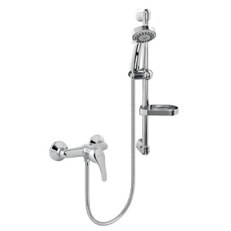 Sprchová baterie Novaservis Titania Iris se sprchovým setem 150 mm chrom 92061KIT,0